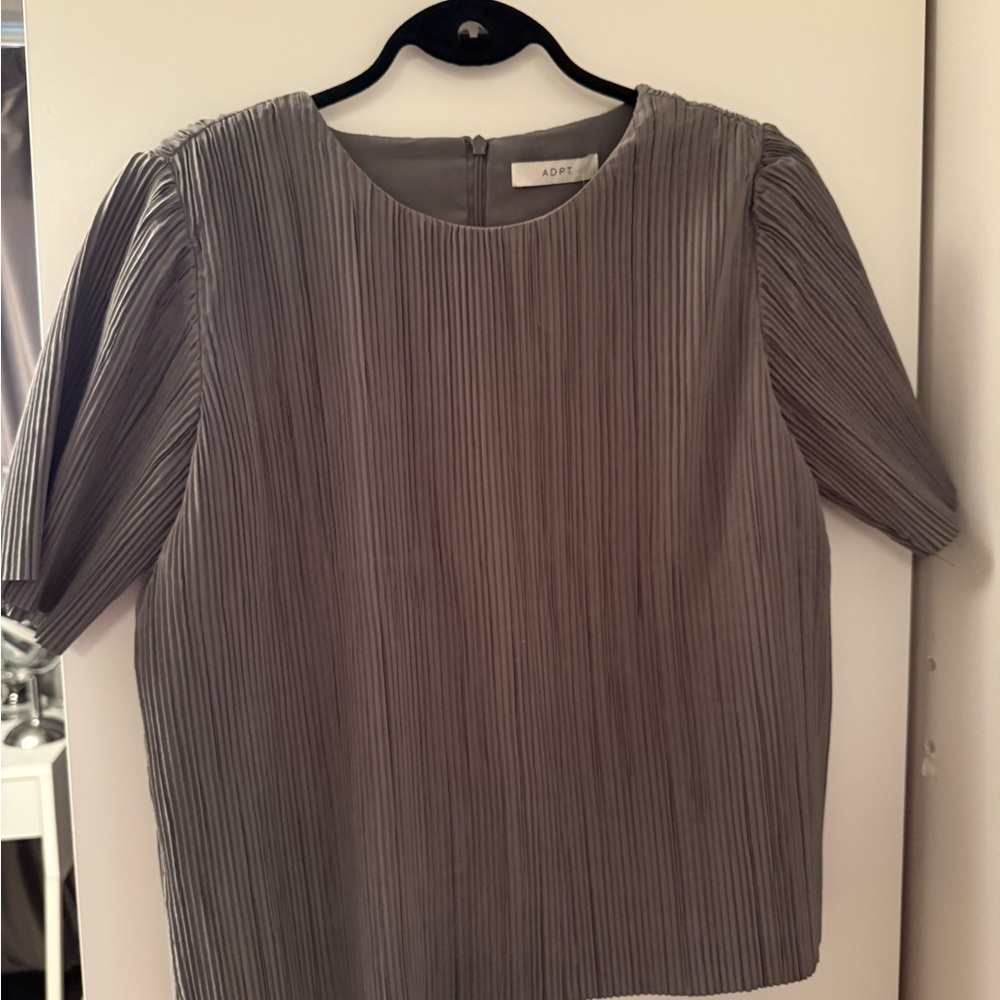 Adore Women's Elegant Gray Blouse